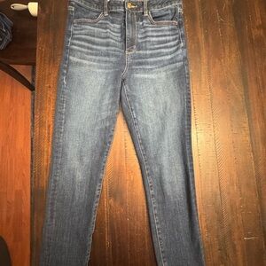 American Eagle Outfitters Dark Blue Skinny Jeans